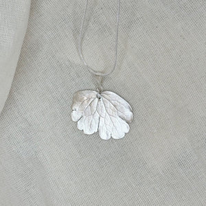 Pure Silver 999 pendant, Sterling Silver 925 chain, handmade jewelry, nature-inspired designs, Switzerland, Zurich